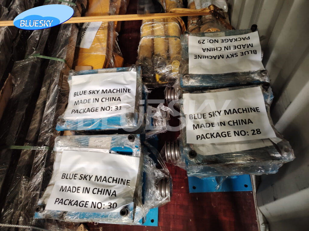 High frequency tube mill machine ready for shipment to Tanzania
