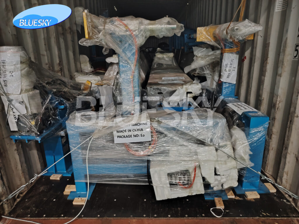 High frequency tube mill machine ready for shipment to Tanzania