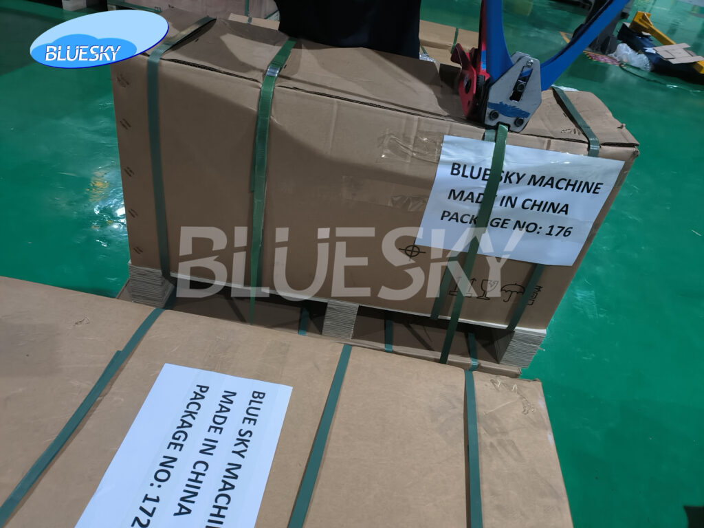 High frequency tube mill machine ready for shipment to Tanzania